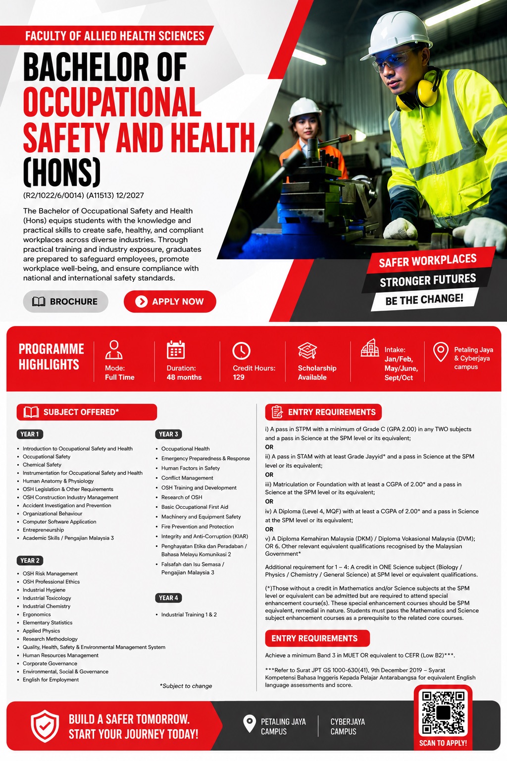 Occupational Safety and Health